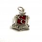 1960's C. C. High School Red Enameled Charm 61314