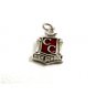 1960's C. C. High School Red Enameled Charm 61314