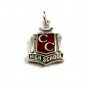 1960's C. C. High School Red Enameled Charm 61314