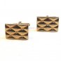 Vintage Gold Tone Cufflinks Signed Hickok U.S.A.