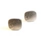 Vintage Silver Tone Cufflinks Signed Speidel U.S.A.