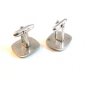 Vintage Silver Tone Cufflinks Signed Speidel U.S.A.