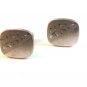 Vintage Silver Tone Cufflinks Signed Speidel U.S.A.