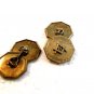 Vintage Art Deco Gold Tone Masonic Cufflinks