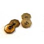Vintage Art Deco Gold Tone Masonic Cufflinks