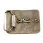 Vintage 1970's Enameled American Firefighter Belt Buckle 10282013