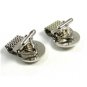 1970's True Vintage Silvertone Wrap Around Cufflinks Unmarked 102414