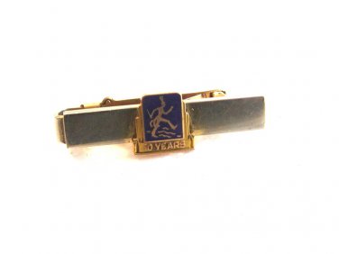 Vintage `1930 - 1950's Band Major 10 Years Tie Clasp by Anson