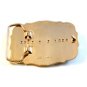 New Old Stock Gold Tone Western Cowboy Belt Buckle Made In USA