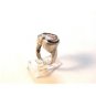 Vintage Sterling Silver Bling Cz Heart Ring Sz 6