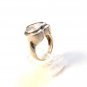 Vintage Sterling Silver Bling Cz Heart Ring Sz 6