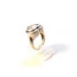 Vintage Sterling Silver Bling Cz Heart Ring Sz 6