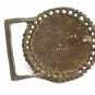 1970's Hebrew Tree of Life Bronze Belt Buckle Made In Israel No. 2 093014