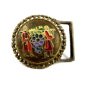 1970's Hebrew Tree of Life Bronze Belt Buckle Made In Israel No. 2 093014