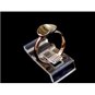 Sterling Silver & Abalone Heart Ring Size 7