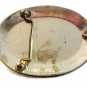 Vintage Silver & Gold Tone Enameled Bass Fish Western Belt Buckle