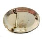 Vintage Silver & Gold Tone Enameled Bass Fish Western Belt Buckle