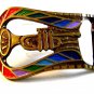 1970's Enameled Trumpet Belt Belt Buckle by Phila-House