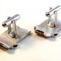 Vintage Silver Tone Musical Note Cufflinks by Hickok U.S.A.