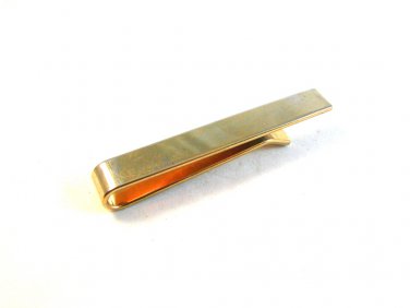 Vintage 1960's - 1970's Gold Tone Tie Clasp