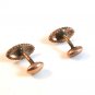 Vintage 1890 - 1920's Gold Tone Cufflinks