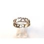 Vintage Sterling Silver Hearts & Hearts Ring Sz 8