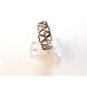 Vintage Sterling Silver Hearts & Hearts Ring Sz 8