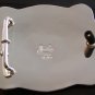 2007 Silver & Gold 2 Tone Livestock Show Steer Belt Buckle by Justin
