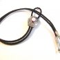 Southwest Silver Tone Pink Shell Leather Bolo