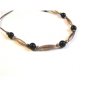 Southwest Sterling Silver & Black Onyx 20" Necklace