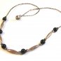 Southwest Sterling Silver & Black Onyx 20" Necklace