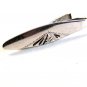 Vintage 1950 - 1960's Sterling Silver Tie Clasp