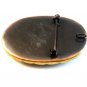 Large Vintage Portrait of a Erethral Lady Brooch
