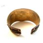 Vintage Tribal Silver Tone & Faux Coral & Turquoise Bracelet