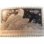Vintage American Bald Eagle U.S. 6 Cent Stamp Belt Buckle
