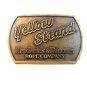 Vintage Yellow Strand Broderick & Bascom Rope Company Belt Buckle U.S.A.