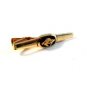 Vintage 1950's - 1960's Gold Tone & Red Shriners Tie Clasp by Anson