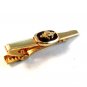 Vintage 1950's - 1960's Gold Tone & Red Shriners Tie Clasp by Anson
