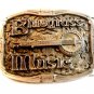 Vintage Blue Grass Music U.S.A. Belt Buckle