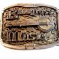 Vintage Blue Grass Music U.S.A. Belt Buckle