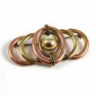 Vintage Art Deco Rolled Gold Plated 2 Tone Brooch