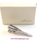 Vintage with Box 1950's - 1960's Anson Silver Tone Garden Shears ScissorsTie Cla