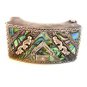 Vintage Mexican Sterling Silver & Abalone Belt Buckle