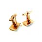 Vintage Gold Tone Masonic / Shriner Cufflinks by Hickok U.S.A.
