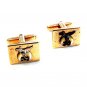 Vintage Gold Tone Masonic / Shriner Cufflinks by Hickok U.S.A.