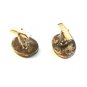 Vintage Mexican Alpaca Silver & Abalone Cufflinks
