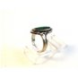 Bells Trading Post Native American Sterling & Turquoise Ring Size 6 1/2 11214