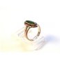Bells Trading Post Native American Sterling & Turquoise Ring Size 6 1/2 11214
