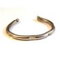 Vintage Signed Pipo Silver Cuff Bracelet