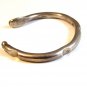 Vintage Signed Pipo Silver Cuff Bracelet